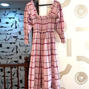 Ganni - Plaid Dress - size 8